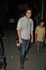 Junaid Khan snapped outside Pali Bhuvan in Bandra, Mumbai on 17th may 2014
